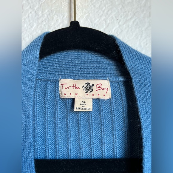 Turtle Bay Button Up Sweater Vest - Picture 3 of 5